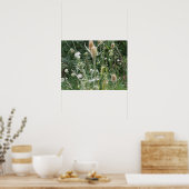 野草プリント ポスター (キッチン)