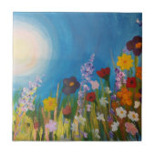 野草地 タイル (正面)