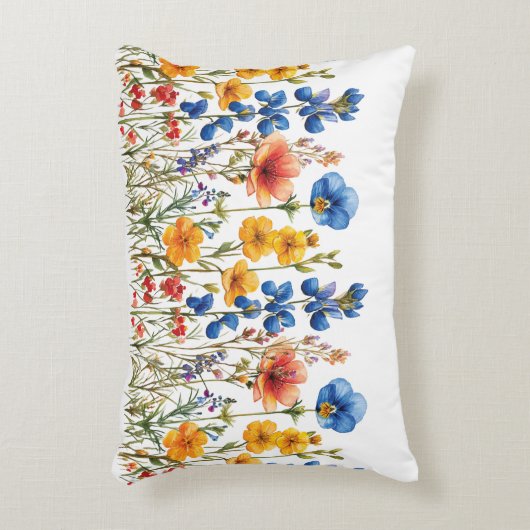 野草植物性自然園 アクセントクッション (正面(垂直))
