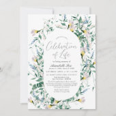 野草樹林葬祭記念碑 招待状 (正面)