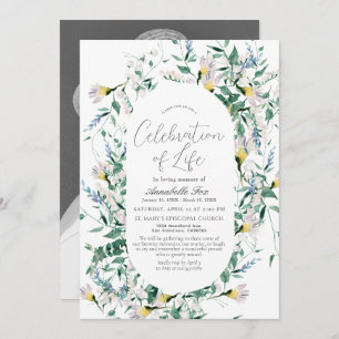 野草樹林葬祭記念碑 招待状