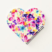 野草牧草地みすぼらしい花 ノートブック (裏面)