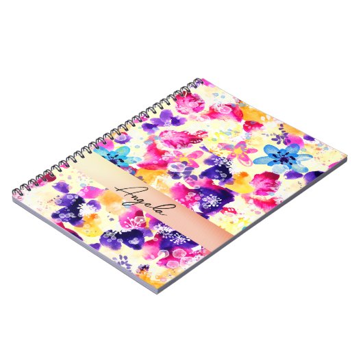 野草牧草地みすぼらしい花 ノートブック (左側)