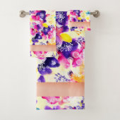 野草牧草地みすぼらしい花 バスタオルセット (インサイチュ)