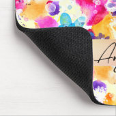 野草牧草地みすぼらしい花 マウスパッド (コーナー)