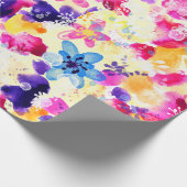 野草牧草地みすぼらしい花 ラッピングペーパー (角)