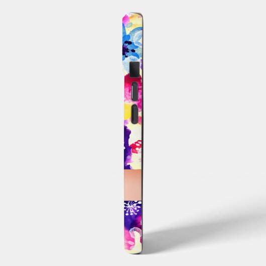 野草牧草地みすぼらしい花 Case-Mate iPhoneケース (裏面 / 左)