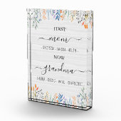 野草白木おばあちゃんの可愛い形見 フォトブロック (右)