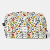 野草花植物図モノグラムの体 ドップキット (正面)