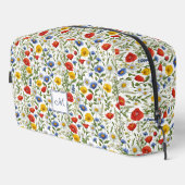 野草花植物図モノグラムの体 ドップキット (右コーナー)