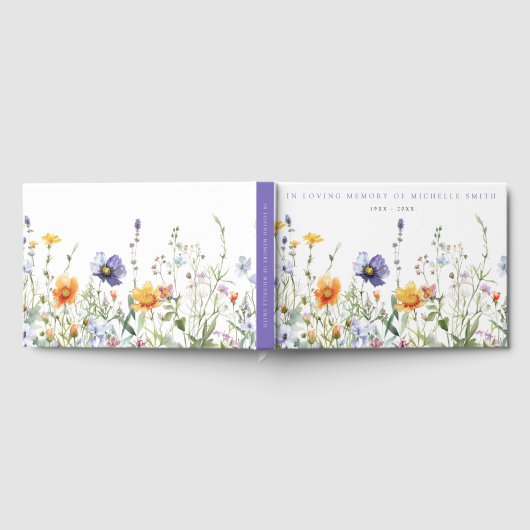 野草葬儀 ゲストブック (全面)