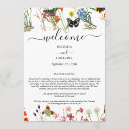 野草蝶フローラ結婚の旅程 プログラム