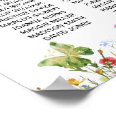 野草蝶30台結婚席 ポスター (角)