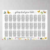 野草蝶30台結婚席 ポスター (正面)