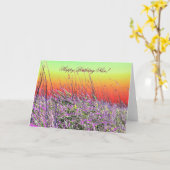 野草 カード (黄色い花)