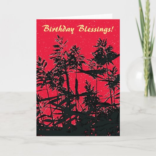 野草 カード (正面)