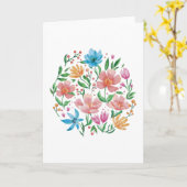 野草 カード (黄色い花)