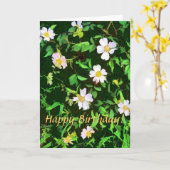 野草 カード (黄色い花)