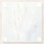 野草 ガラスコースター (裏面)