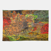 野草 キッチンタオル (横)