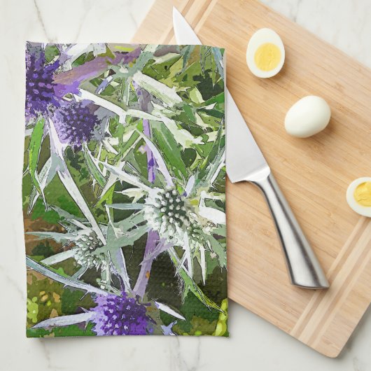 野草 キッチンタオル (四つ折り)