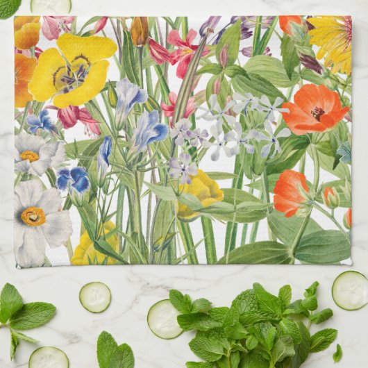 野草 キッチンタオル (折り畳み)