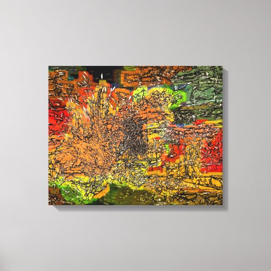 野草 キャンバスプリント (正面)