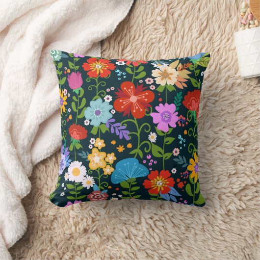 野草 クッション (ブランケット)