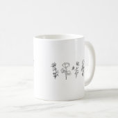 野草 コーヒーマグカップ (正面右)