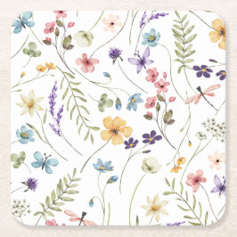 野草 スクエアペーパーコースター