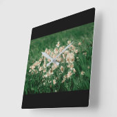 野草 スクエア壁時計 (傾斜)