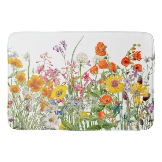 野草 バスマット (正面)