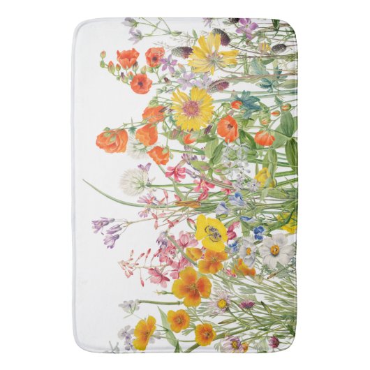 野草 バスマット (正面縦)