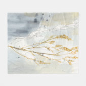 野草 フリースブランケット (正面(横))