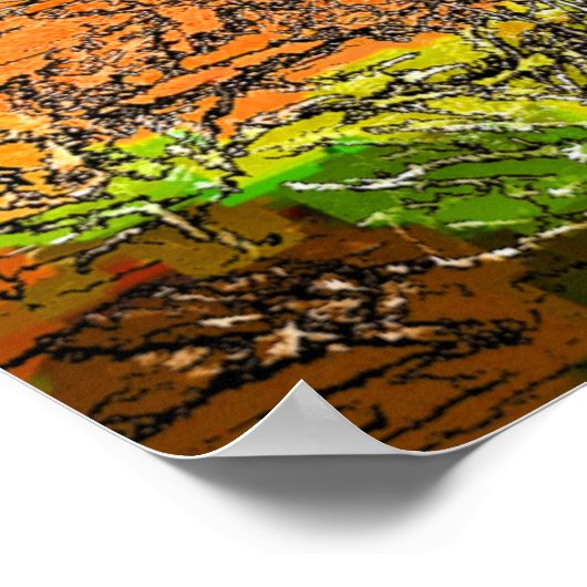 野草 ポスター (角)