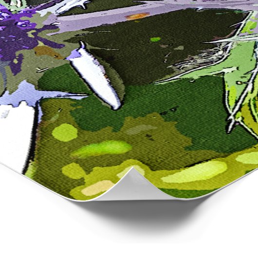 野草 ポスター (角)