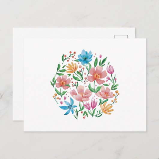 野草 ポストカード (正面/裏面)