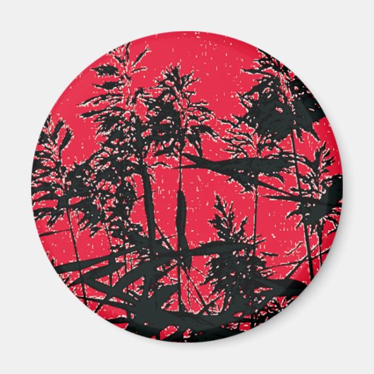 野草 マグネット (正面)