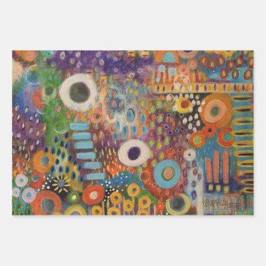 野草 ラッピングペーパーシート (正面)