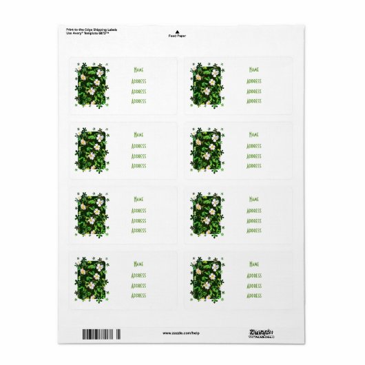 野草 ラベル (フルシート)