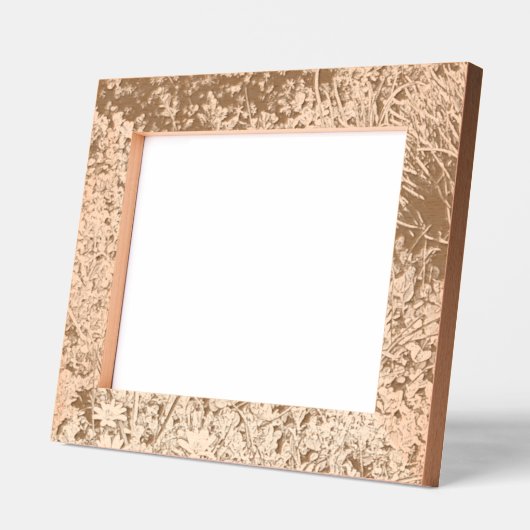 野草 レーザー彫刻フレーム (左)