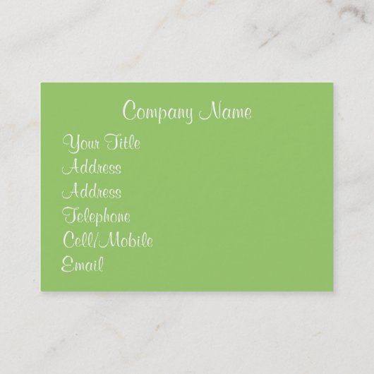 野草 名刺 (裏面)