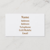 野草 名刺 (裏面)