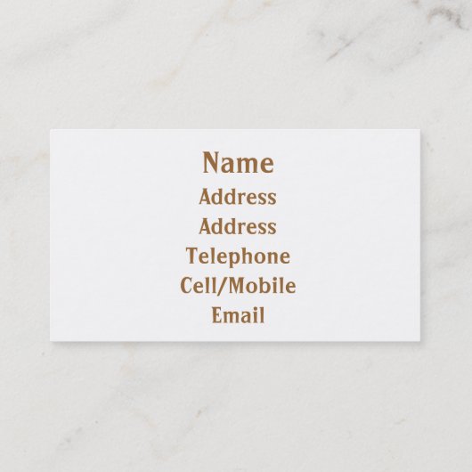 野草 名刺 (裏面)