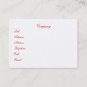 野草 名刺 (裏面)