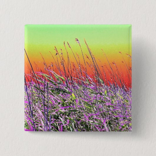 野草 缶バッジ (正面)