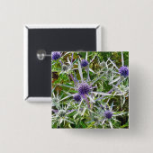 野草 缶バッジ (正面&裏面)