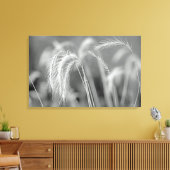 野草 – 黒と白 キャンバスプリント (インサイチュ (リビング))