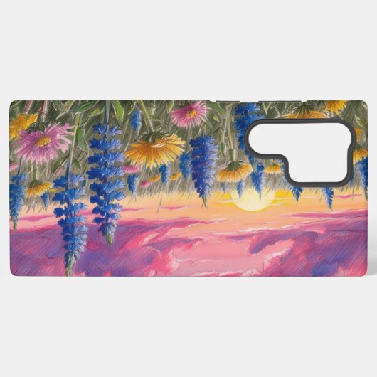 野草 SAMSUNG GALAXYケース (裏面横)