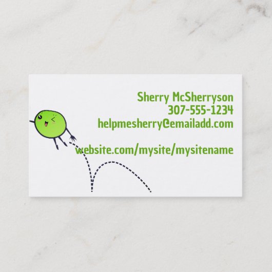 野菜おもしろいは高い5つの料理ビズカード 名刺 (裏面)